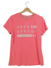 Vorschaubild 1 von Damen Sport Shirt Threadborne Gr. M Pink Logo-Print