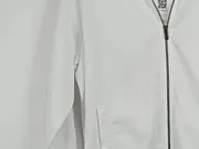 Vorschaubild 5 von Trainingsjacke Herren Gr. L weiß schwarz 3-Streifen Sportjacke