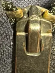 Vorschaubild 5 von Herren Poloshirt Gr. M Colorblock Navy Oliv Reißverschluss