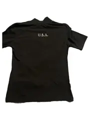 Vorschaubild 2 von Damen T-Shirt Logo Triangle Schwarz Gr. S