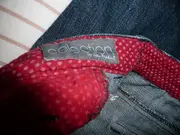 Vorschaubild 4 von Damen Jeans Straight Leg Gr. 50 Blau Baumwolle