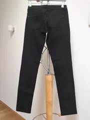 Vorschaubild 2 von EDC Damen Jeans Slim Fit Hose Stretch Baumwolle Schwarz W28/L31