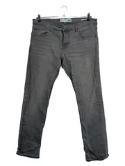 Vorschaubild 1 von Herren Jeans Regular Fit Grau W34/L31 Organic Denim Baumwolle