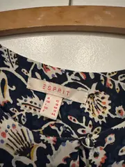 Vorschaubild 4 von Tunikakleid Damen Blau Paisley Midikleid Boho Freizeit Gr. 42 XL