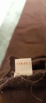 Vorschaubild 5 von Umstandshose Damen Gr. 40 Braun Baumwolle Schwangerschaftshose