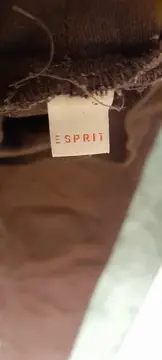 Vorschaubild 4 von Umstandshose Damen Gr. 40 Braun Baumwolle Schwangerschaftshose