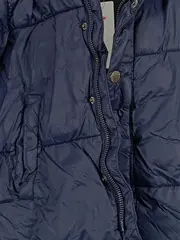 Vorschaubild 3 von Steppjacke Kinder Blau Gr. 98 Kapuze Reißverschluss Alltag