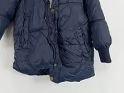 Vorschaubild 4 von Steppjacke Kinder Blau Gr. 98 Kapuze Reißverschluss Alltag