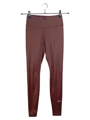 Vorschaubild 1 von Damen Leggings Dri-Fit Braun Sport Fitness XS 32 High Waist