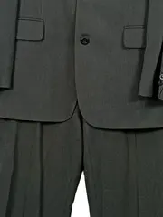 Vorschaubild 2 von Herren Anzug Sakko Hose Gr. 46 Grau Business Viskose