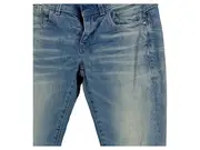 Vorschaubild 3 von Lynn Mid Skinny Destroyed Jeans Damen Blau W27 L30