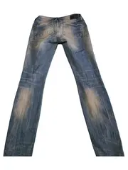 Vorschaubild 2 von Lynn Mid Skinny Destroyed Jeans Damen Blau W27 L30