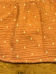 Vorschaubild 4 von Mädchen Musselin Kleid Gr. 104 Rosa Gepunktet Tunika