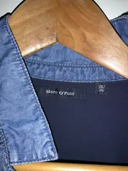 Vorschaubild 3 von Jeanskleid Gr. 176 Blau Midikleid Viskose Rüschen Freizeit
