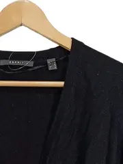 Vorschaubild 4 von Damen Bolero Strickjacke Schwarz Gr. S Cropped Basic