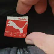 Vorschaubild 4 von Trainingsjacke Damen Sport L Schwarz Baumwolle Reißverschluss Logo