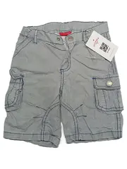 Vorschaubild 1 von Baby Cargo Shorts Jungen Gr. 80 Blau Gestreift Baumwolle