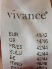 Vorschaubild 4 von Damen Top Ärmellos Gr. 40/42 Mintgrün Koralle Ornament Muster