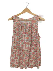 Vorschaubild 1 von Damen Top Ärmellos Gr. 40/42 Mintgrün Koralle Ornament Muster