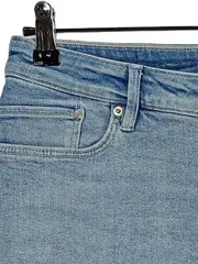 Vorschaubild 3 von Jeansrock Damen Baumwolle Midirock Stretch Blau Gr. 40 L