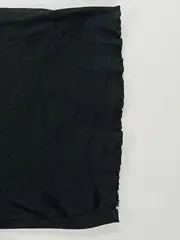 Vorschaubild 5 von Damen Rippstrick Crop Top Basic Baumwolle Schwarz Gr. S 36