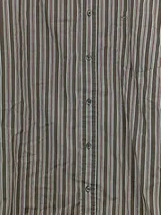 Vorschaubild 2 von Herren Freizeithemd Langarm Gestreift Oliv Gr. L