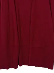 Vorschaubild 3 von Damen Strickjacke Cardigan Gr. 42/XL Rot Bordeaux offen