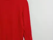 Vorschaubild 3 von Damen Rollkragenpullover Rot Gr. 38/M Viskose Langarm Basic