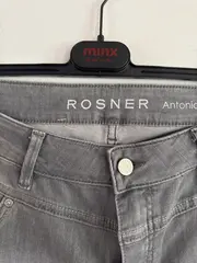 Vorschaubild 3 von Antonia Damen Jeans Slim Fit Gr. 42 W33 Grau Stretch