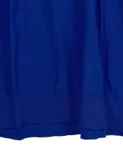 Vorschaubild 4 von Damen Pullover Gr. L Blau Baumwolle Rundhals Basic