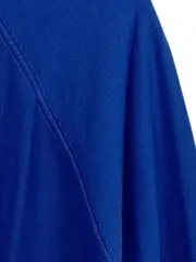 Vorschaubild 5 von Damen Pullover Gr. L Blau Baumwolle Rundhals Basic