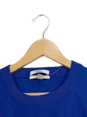 Vorschaubild 3 von Damen Pullover Gr. L Blau Baumwolle Rundhals Basic