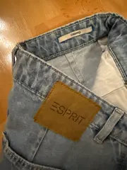 Vorschaubild 4 von Damen Jeans Wide Fit Cropped Hellblau W27 36 S Baumwolle