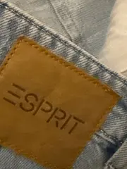 Vorschaubild 5 von Damen Jeans Wide Fit Cropped Hellblau W27 36 S Baumwolle