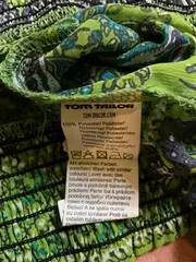 Vorschaubild 4 von Damen Bluse Gr. 38/M Grün Paisley Boho 3/4-Arm