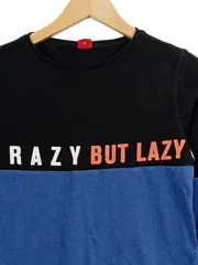 Vorschaubild 2 von Langarmshirt Jungen Gr. 152 Schwarz Blau Crazy But Lazy
