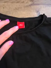 Vorschaubild 4 von Langarmshirt Jungen Gr. 152 Schwarz Blau Crazy But Lazy