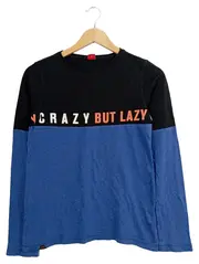 Vorschaubild 1 von Langarmshirt Jungen Gr. 152 Schwarz Blau Crazy But Lazy
