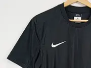 Vorschaubild 2 von Herren Sport Shirt Dri-Fit Logo Print Kurzarm Polyester Schwarz M