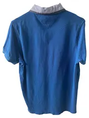 Vorschaubild 2 von Herren Poloshirt California Athl. Dept. Blau Gr. M Slim Fit