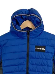 Vorschaubild 2 von Steppjacke Kinder Gr. 152 Blau Freizeit Sportlich Polyester Logo