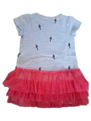 Vorschaubild 2 von Mädchen Sommerkleid Tukan Tüllrock Gr. 92/98 Rosa Blau