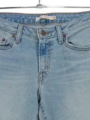 Vorschaubild 3 von Damen Jeans Superlow Skinny W28 L28 Hellblau Stretch