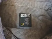 Vorschaubild 3 von Herren Freizeithemd Langarm Gr. L Grau Kariert Baumwolle