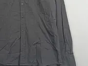 Vorschaubild 2 von Herren Freizeithemd Langarm Gr. L Grau Kariert Baumwolle