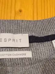 Vorschaubild 6 von Herren Pullover Gr. L Grau Cotton Cashmere Strickpullover