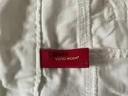 Vorschaubild 4 von Damen Jeans Straight Leg Weiß Gr. 36 W28 Denim Hose