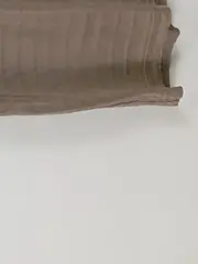 Vorschaubild 3 von Herren T-Shirt Gr. L Beige Gestreift Baumwolle Casual