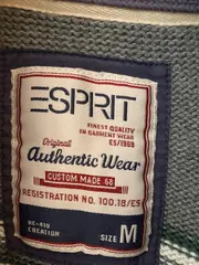 Vorschaubild 5 von Strickjacke Herren Norwegermuster Grau Baumwolle Reißverschluss Gr. M