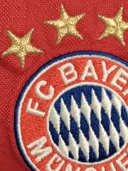Vorschaubild 4 von FC Bayern München Trikot Kinder Gr. 152 Rot Climacool
